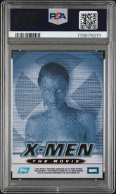 2000 Topps X-Men Movie Autograph Rebecca Romijn-Stamos Mystique PSA 8/10 Auto